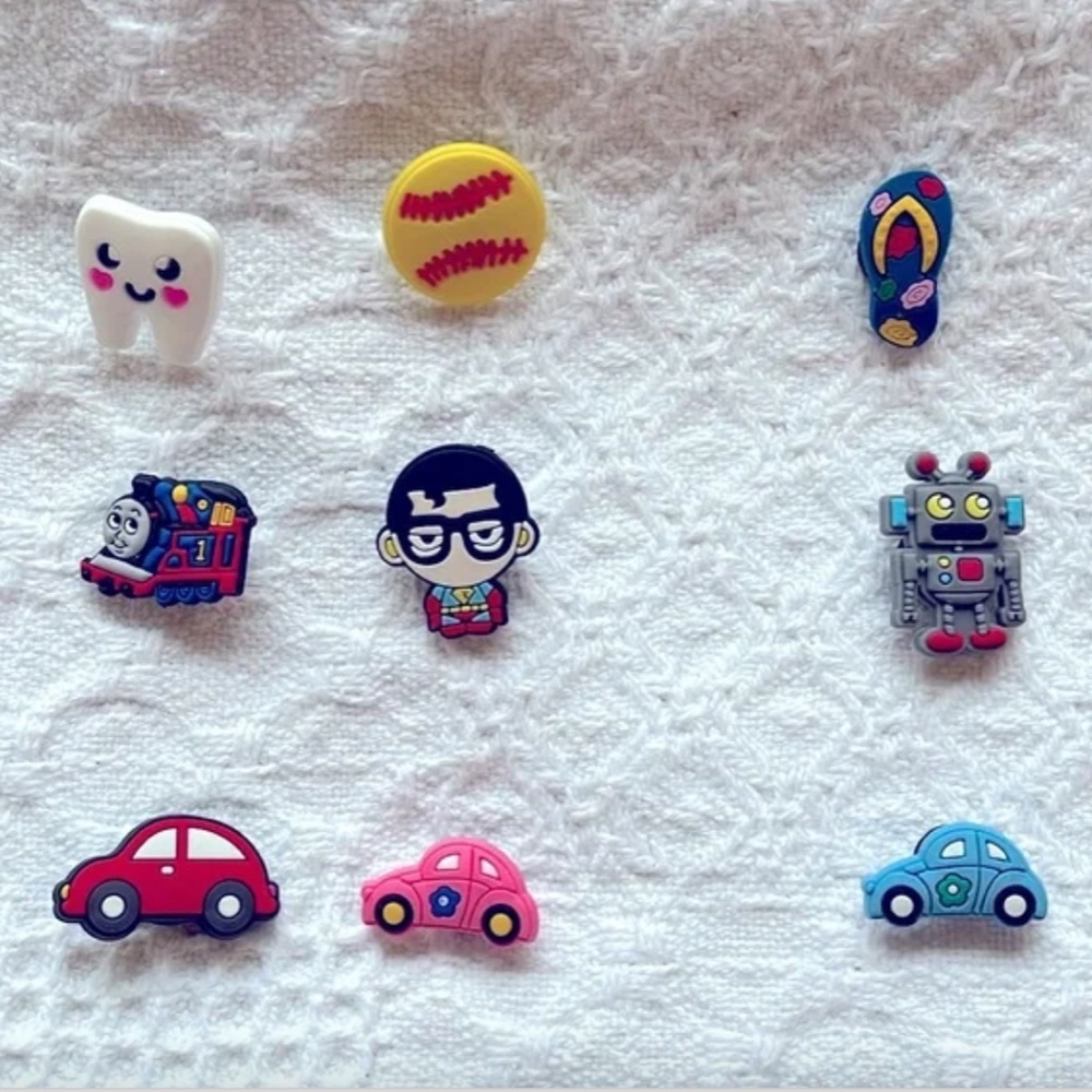 2/$5 CROCS JIBBITZ SHOE CHARMS- NEW, assorted- you pick! - Picture 6 of 13